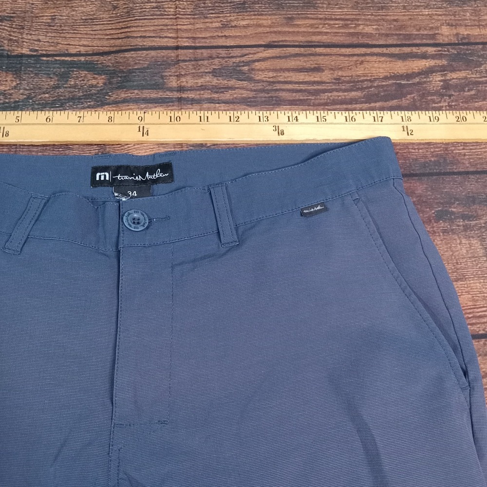 Travis Mathew Men's Stretchy Golf Shorts‎ Men's 34 Gray - Picture 6 of 7